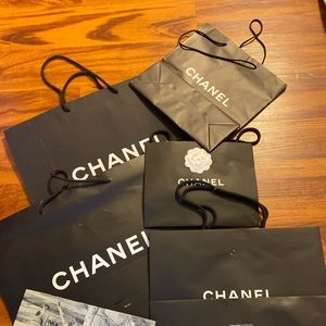 Chanel shopping bags